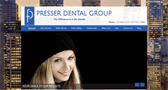 Desktop Screenshot of presserdental.com